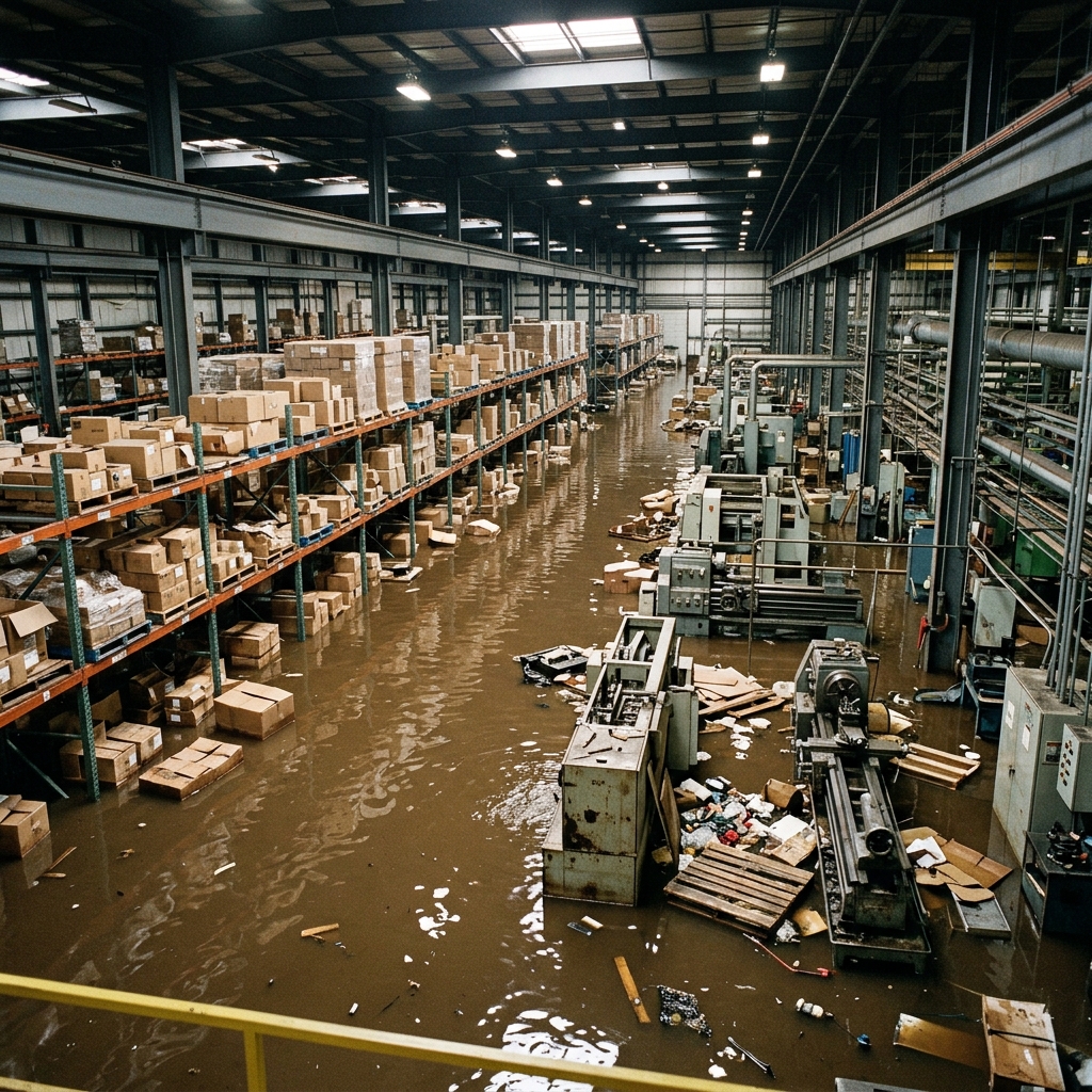 Manufacturing Warehouse Flood